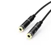 3,5 mm audio dzielący kabel kablowy kabel z mikrofonem z adapterem jeden do dwóch lat