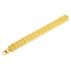 Bracelet en or de couleurs de couleur Hoyon 24k