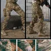 세트/정장 전술 바지 G3 Multicam CAMOUFLAGE GHILLIE 유니폼 사냥 의류 SNIPER BIRD WATCH 야외 전투 AIRSOFT 페인트 볼 의류