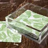 Kitchen Storage Transparent Acrylic Tissue Box Holder Home El Towel Napkin Container Household Sitting Room Organizer