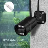 Kamery Besder 5MP kamera Wi -Fi IP Outdoor AI Wykryj Audio 3MP 2MPHD Kamera IP Kolor Infrared Night Vision Security CCTV Camera P2P