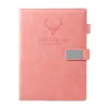 Notebooks A5 Thick Notebook Literary Notepad Business Simple Soft Leather Teacher Student Classroom Notebook Learning Gift