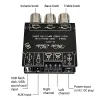 Wzmacniacz 2*15W+30W Bluetooth 5.0 Digital Power Wampferier Board Aux 2.1 CH stereo home muzyka bezprzewodowa moduł karty dźwiękowej Audio Amp Audio