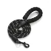 Dog Collars Leash Pet Products Reflective Round Rope Nylon Woven Traction Explosion-proof Running