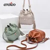 Torby na ramię 2024 pojemność stała kolorowa torba na crossbody dla kobiet designerskich luksusowe portfel hangme femme femininas wiadro