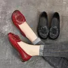 Casual Shoes Genuine Leather Flats Women Loafers Lady Oxford Shoe Comfortable Soft Sole Mom 2024 Spring Female Footwear