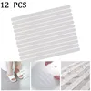 Bath Mats Anti-slip Strips Bathtub Shower Mat Non Slip On Tiles Grip High Quality PEVA Pad Stickers 12PCS White Anti