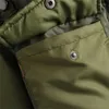 Kvinnors jackor Autumn European och American Military Green Flying Jacket Style Kort bomull Långärmad