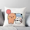 Pillow Bear And Panda Bubu Dudu Balloon Throw Sofa Covers Luxury Cover Decorative Pillowcase