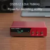 Converter Fevertgrade DAC Decoder ES9028 DSD512 HD Förlustfri avkodning HIFI -enhet Digital Fiber Coaxial Input USB Sound Card Function