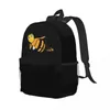 Backpack Bee Movie Backpacks adolescent Bookbag Cartoon Children School Sacs Sac à sacs à dos ordinateur portable Sac à grande capacité