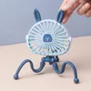 500mah Stroller Fan Personal Portable Handheld Baby Bed Car Seat Fan USB Rechargeable Cooling Fans With Night Light For Stroller 240403