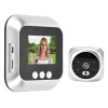 Dörrklockor 2.8in Smart Video Doorphone Peephole Doorbell Viewer 135 ° Wide Angle Night Vision 720p för hushållsdörrsäkerhetskamera