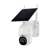 Caméras Caméra de sécurité à énergie solaire Couleur extérieure Vision nocturne Vision Inclinaison 360 ° View IP65 CAME DE STOCGKING CAM CAME DE STORGAGE CLAW / TF IP65