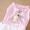 猫の女の子のための人形の犬のアパレルドレスヨーキーチワワ服ペット子犬レースチュチュベストスカートプリンセスコスチュームクロスイン