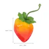 Party Decoration 3 Packs Simulated Strawberry Artificial Small Fruit Decorating Kit Decorations Fruits Model Ornament Pretend Play Toy Foam