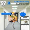 Камеры Hiseeu 5MP 3MP POE IP Security Superiallance Camera H.265+ CCTV Dome Onvif Audio Record обнаружение