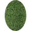 Fleurs décoratives Porches de tapis d'herbe artificiels avec un support marin Patios synthétique Turf miniature pour le sol vert extérieur