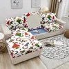 Chair Covers Christmas Sofa Seat Cushion Cover Elastic For Living Room Xmas Decor 1/2/3/4 Seaters