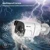 SYSTEEM 16CH CCTV GEZICHTEN WAARDAG 8MP H.265 Outdoor Surveillance Kit 8.0MP IR Beveiligingscamera Video Surveillance System 4K 16CH DVR KITS