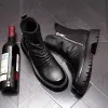 Boots Korean Style Mens Fashion Подличные кожа