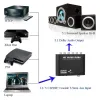 Convertisseur 5.1 AC3 DTS DIGITAL Audio Rush Decoder Decoder Coaxial HD Sound Strong Mobility Converter Host + Alimentation Alimentation + Câble optique
