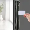 Verrouiller Tuya WiFi 3D Infrarouge Light Face Reconnaissance Verrouillage avec la carte IC digitale de la caméra Mot de passe de porte de porte électronique Auto Auto