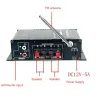 Förstärkare AK380 digital förstärkare v5.0 HIFI FM Audio Amplifier för karaoke hemmabioljudsystem Subwoofer -högtalare