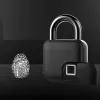 Lock Tuya Smart Bluetooth Biometric Fingerprint Padlocks USB Rechargeable Smart Security Lock Sharing Control to Family