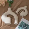 Vasi 2 pezzi/set di decorazioni per la casa floreale vaso nordico Accessori di lusso decorazione decorazioni ornamenti di soggiorno artigianato