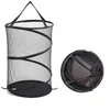 Laundry Bags Household Foldable Basket Large Polyester Mesh Portable Dirty Clothes