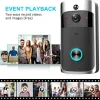 Campagne de porte Smart Video Smart Camera WiFi Wi-Wiless Call Interphone VideoEye pour appartements Bonne de cloche de porte pour téléphone Home Security Cameras