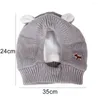 Appareils à chien tricot chapeau hiver chaude chiot CAP MODE DESIGNANTS OEUR BONIGNE POUR ANT