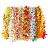 Fiori decorativi 50/100 pezzi HAWAIIAN ARTIFICIAL FLOWER CACKLAZIONE PARTIZIONE HAWAI PERSONE GUERRA DI BAGNI FORMAZIONE GARANDE DECORAZIONE