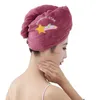 Towel Cartoon Printing Dry Hair Cap Face Wash Head With Makeup Velvet Remover Coral Absorbent M5R4