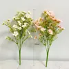 Decoratieve bloemen Multicolour kunstmatige bloem babysbrath simulatie zijden plastic tak bruiloft scene diy home bouquet decoratie