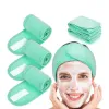 Couilles 5/10 / 20pcs Extension de cils Spa Spa Face Band maquillage Tête Terry Terry Terry Coiffre Stretch Toul avec du ruban magique