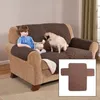 Couvoirs de chaise pour animal de compagnie Puppy Soupt lavable canapé housse de mobilier coloriage café house humaine étanche 1-3 personne durable
