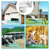 Kontroll 8MP 4K IP -kamera 5MP Speed ​​Dome Auto Tracking PTZ Camera Smart Home Outdoor Wireless WiFi Camera Surveillance Monitor