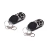 Kits 2PCS / Lot PB433R 433MHz Métal Remote Contrôleur Design Keyfob For Focus Network Alarm GSM PS Systèmes d'alarme de sécurité domestique