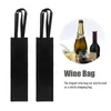 Gift Wrap 2pcs Pouch Packaging Reusable Large Capacity Wine Bag Solid Storage Holder Non Woven Fabrics Bottle Carrier Party Portable