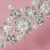 Brincos de colar Set Wedding Bride Pearl Tiara Sets Acessórios de cabelo para mulheres coroas tiaras diadema