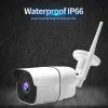 Cameras HD WiFi IP kamera IP 1080p 5MP Onvif bezprzewodowe przewodowa kamera CCTV Outdoor Dwukierunkowy gniazdo karty audio TF MAX 64G IR 20M P2P ICSEE