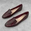 Casual Shoes Soft Leather Women's Loafers 2024 Autumn British Style Flats Ladies Vintage Flat Woman Grunt Slip On Moccasins Big Size