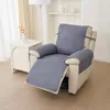 Chair Covers Water Proof Recliner Sofa Cover For Dogs Pets Kids Quilted Anti-wear Plaid Couch Cushion Slipcover Armchair Furniture Protector