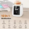 born Baby Feeding Bottle Warmer Sterilizers with Timer Accurate Temperature Control Food Milk Warmers Bottle Steriliser 240326