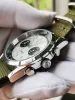 Kits 1963 Regarder Pilot 41mm Pointeur lumineux Panda Disc rétro Flying Aviation Military Tough Guy Writestwatch Personality Men Clock