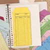 Wrap Wrap Colorful Budget buste busta in contanti per denaro risparmiando kawaii a6 binder organizer planner accessori