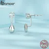 Other Bamoer Genuine 925 Sterling Silver MultiWear Teardrop Earrings For Women Fine Jewelry Earring Anniversary Birthday Gift