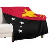 Одеяла пикники флаг папуа Гвинея шерстяные одеяло новинка сопротивление усадки прочные бани полотенца